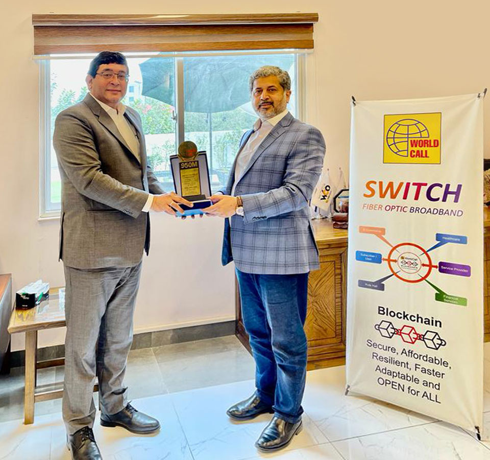 WorldCall Celebrates PSX Record – Presents Memento to CEO AKD Securities Limited